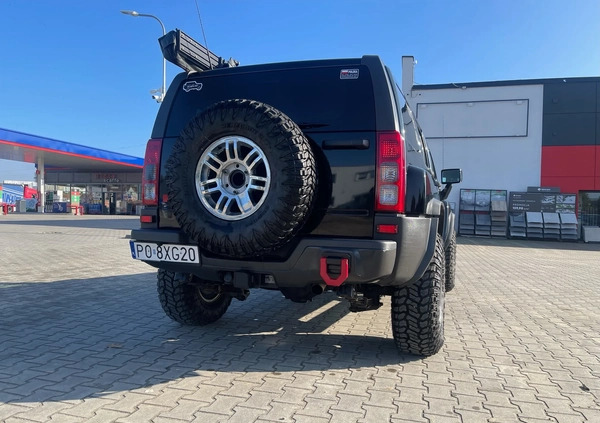 Hummer H3 cena 89000 przebieg: 75000, rok produkcji 2008 z Poznań małe 121